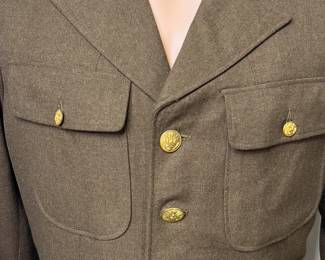 WWII US Army Air Force Enlisted 4 Pocket Jacket Military Uniform