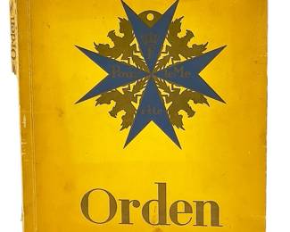 933 German Cigarette Card Album "ORDEN" Waldorf-Astoria COMPLETE 287 Cards