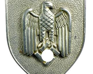 German WWII Army Marksmanship Lanyard Shield - Heeresschützenschnur Badge