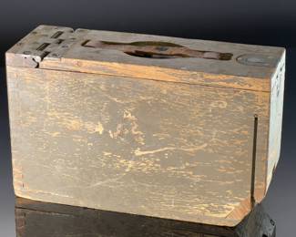WWI Browning 1917A1 Wood Ammo Box