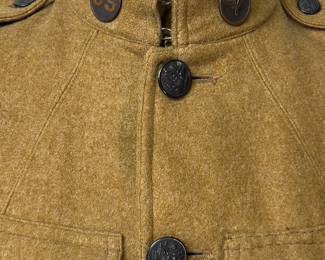 WWI Doughboy Tunic - Signal Corps Aviation & District of Paris Bullion SSI w/ Wound Chevron