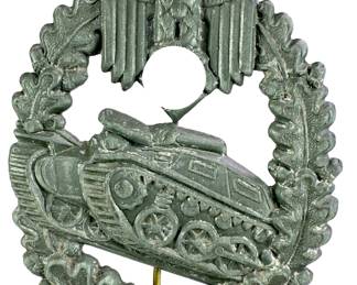 German WWII Panzer Assault Badge