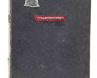 WWII German 11th Panzer "Ghost" Division Soldier's Archive - Photo Album, Medals & Docs Signed by Swords Winner Gen. von Wietersheim - Eastern Front, Stalingrad, Kursk.