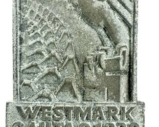 German Third Reich 1939 Gautag Westmark (Saarpfalz) Tinnie Badge RZM M9/41