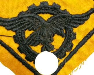 WWII German Luftwaffe GL Civilian Technician's Eagle Insignia