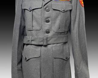 WWII USMC Service Jacket - 1944 Dated FMF-PAC Veteran Military Uniform