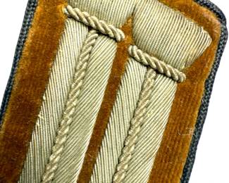 WWII German NSDAP Party Political Leader Collar Tab - KREIS LEVEL (District) - Stellenleiter Rank