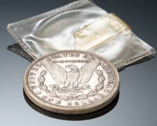 1879 US Morgan Silver Dollar Coin