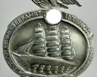 1936 German "Day of Seamanship" Tinnie - Seefahrt Ist Not - by Walgo