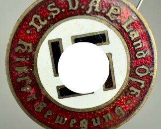 Pre-Anschluss Austrian Party (Hitlerbewegung) Badge by Adolf Angerer, Vienna