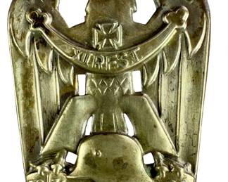 1931 German Weimar Republic Stahlhelm Veterans Rally Tinnie - 11th Reichsfrontsoldatentag Breslau