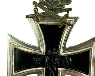 German WWII Knight's Cross of the Iron Cross with Oak Leaves & Swords Decoration