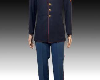 1935 Pre WWII US Marines USMC Dress Blues Uniform Jacket & Pants Military