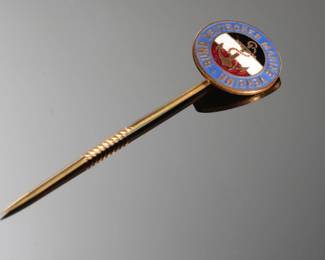 German Weimar Republic Naval Association Stick Pin - Bund Deutscher Marine-Vereine