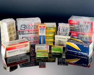 Huge Mixed Lot of 22 LR & Wildcat Ammo 4775 rounds
