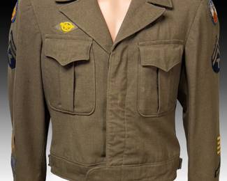 WWII US Military “Ike” Jacket 8th & 9th Army Air Force Military Uniform