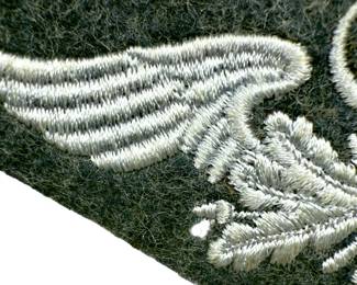 WWII German Third Reich Reichsbahn Railway Official's Sleeve Eagle Patch