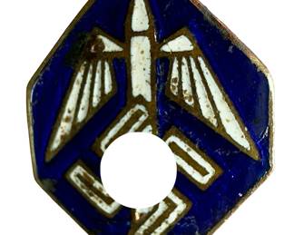 WWII German Youth Model Building Proficiency Badge - Hitler Youth / Jungvolk (DJ) Aviation