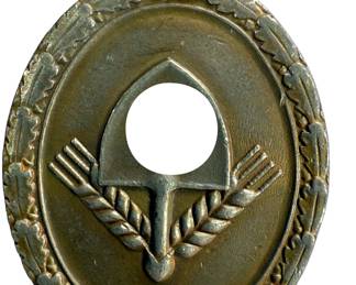 WWII German Third Reich RAD 4-Year Long Service Medal (Reichsarbeitsdienst)