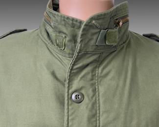 1974 M-65 Field Jacket & Liner - US Army OG-107 - X-Large Regular