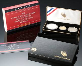 U.S. Marine Corps 250th Anniversary 2025 Three-Coin Proof Set