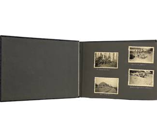 WWII German Gebirgsjäger Photo Album - GJR 137 - 82 Photos POLAND & FRANCE - Obornik 1940, St. Nazaire U-Boat Port, Oberst Schöpfer