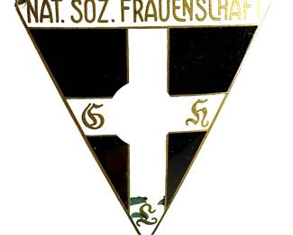 Early German NS-Frauenschaft Badge - 1st Pattern (Pre-1934) - RZM M1/13