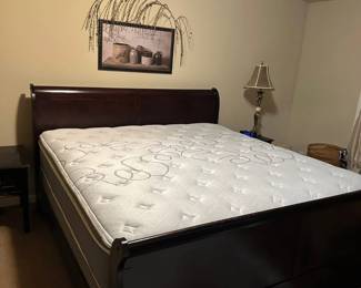 King bed- great condition