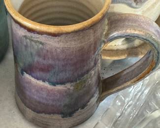 Handmade Studio Pottery Mug – Signed Artisan Stoneware Cup, Taos
