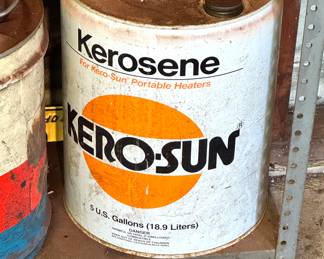 Kero-Sun Kerosene Can – 5 Gallon Fuel Can with Retro Graphics