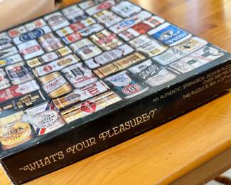 Springbok Jigsaw Puzzle ‘What’s Your Pleasure?’ – Beer Can Collection (500+ Pieces