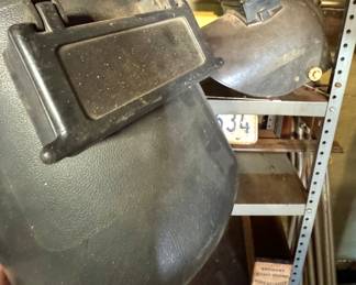 Vintage Welding Face Shields – Industrial Safety Gear