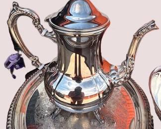 silver coffee