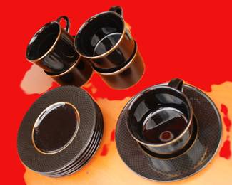 black cups