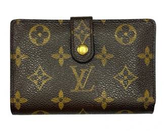 Louis Vuitton Monogram Canvas Porte-Monnaie Viennois Wallet with Snap Coin Purse