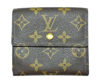 Louis Vuitton Monogram Canvas Trifold Wallet with Coin Pocket