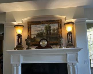 lamps pair glass 2b