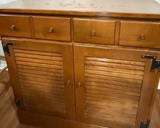 Ethan Allen Kitchen Hutch - Bottom 