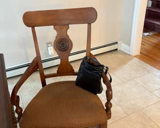 Arm chair 1 of2  part of kitchen set 