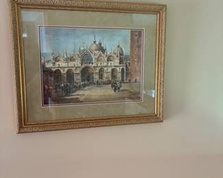 Double matted print 