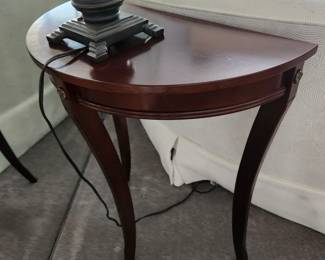 Demi lune table:$35.00