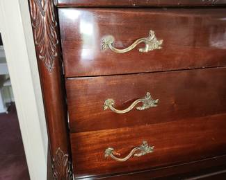 Dresser trim detail