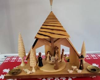 Vintage Christmas Nativity