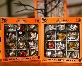SHINY BRITE Halloween | Glass Ornaments