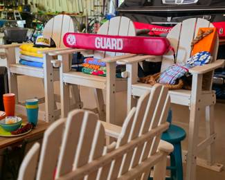Recycled Plastic Lifeguard Chairs | Love Seat