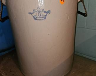 8 gallon Western pickle crock 