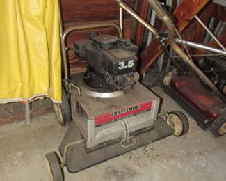 Craftsman lawn vac / mulcher 