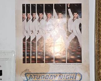 "Saturday Night Fever" Vintage Poster