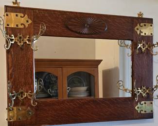 Very Cool Hat Rack with Mirror