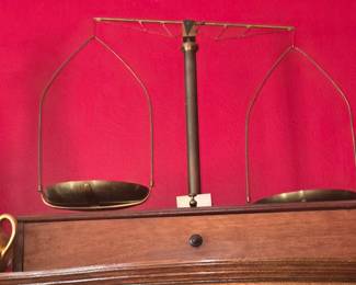 Antique Scale in Brass